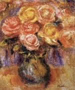 Pierre Renoir Vase of Roses Germany oil painting artist